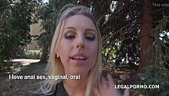 INSIDE KIRA THORN 5ON1 DP DAP Gaping Anal Ass to Mouth Swallow