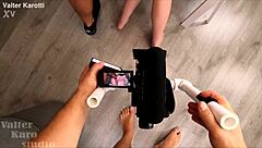 Kitsune Liss Gapes on Leo Casanova's Big Italian Cock Uncensored