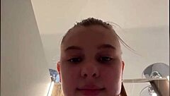 hey, wanna see me finger this tight teen pussy in changing room?