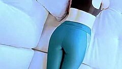 naughty neighbor masseur turns back rub into wild pussy pounding