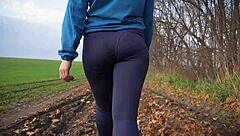 wanna worship this milf's tight ass in pants from behind?