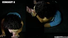 Satine Swallows Nine Gloryhole Cumshots!