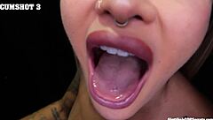 Fuck yeah, Linda swallows 10 massive cumshots from gloryhole cocks in sloppy gloryholetopsecrets action!