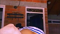 Shy petite Latina roommate shares breathless night with Maria