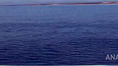 rebecca volpetti takes double penetration on boat