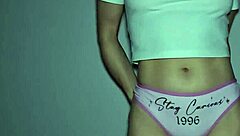 real teen compilation big natural boobs in hall panties try-on