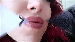 natasha romanoff black widow giantess in hot marvel cosplay latex heels