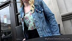 Lila Frey braves first public pounding from monster bbc