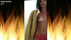 jade, your teasing drives neighbor absolutely wild!