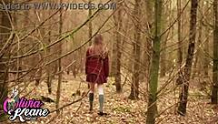 Naughty Student Pisses Outside Using Shewee Fetish