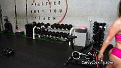 wanna see my sloppy deepthroat gym drilling?