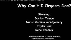 blonde patient begs doc taylor raz for orgasm with toys fingering and vibrator tickle