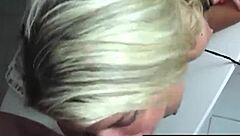 oh vicky vette, your sloppy blowjob ends with hot cum splashing big natural tits