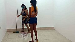 Lazy coworker fucks hot employee sex at work