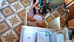 Unfaithful Wife Rides Plumber's Cock in Passionate Fuck