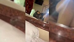 latina milf rides cousin's cock secretly while family sleeps