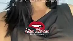 Colombian hottie Lina Henao squirts while masturbating