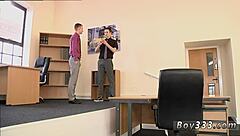 Gay boys explore their sexuality in a raw and intense anal encounter