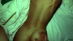 Amateur POV video of a hot MILF with natural tits and bubble butt