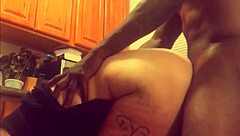 Amateur couple enjoys a hot interracial missionary session