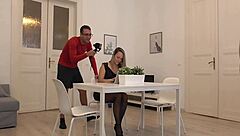 Blue Angel and Linda Leclair's First Public BTS Video in Real Teasing