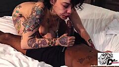 Amateur Brooklyn gets pounded by a big black cock