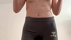 Nymphomaniac yoga instructor pees on his pants