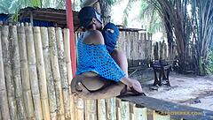African amateur gets off on a ranch