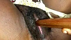 Full-length video of a gay massage and stick fuck with anal and pussy action