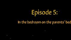 Amateur couple's first ever bedroom sex session
