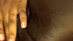 Muscular black escort pleasures herself in the ghetto