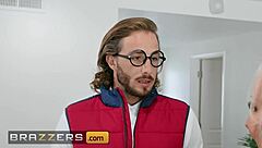 Brazzers presents Morgan Taylor's cunilingus skills in a hot missionary position