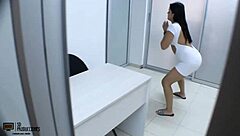 Amateur Latina gets her big tits worshipped by her lover