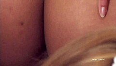 Interracial threesome with amateurs Jasmine Byrne and Lia getting fucked hard