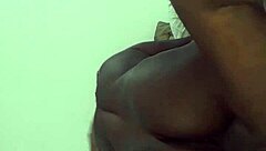 Fat black gets a faceful of pitos in this video