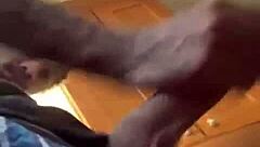 Gay slut gets turned on by BBC in hot threesome