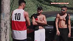 Gay porn video with hot boys fucking in various positions