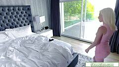 Kiara Cole, the petite blonde, gets fingered and fucked