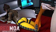 Cartoon Foot Worship: A Compilation of Animated Videos