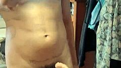 Gay amateur gets naughty in front of the camera
