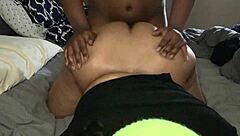 Ebony cutie Lara J. Hots gets barebacked by big black cock