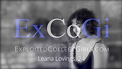 Leana lovings' natural tits bounce as she rides in cowgirl position