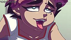 The Second Part of A Girls Perspective: Animated Group Sex with Deepthroat and Anal Play