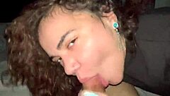 Wet and wild: Naudi Nala's wet blowjob for BBC fans