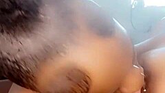 Lesbian babes with big nipples and tits enjoy sucking each other off