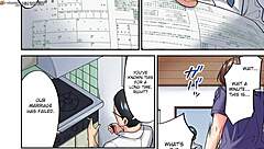 Uncensored hentai featuring a stepmom and step sister