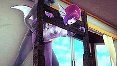 Japanese BDSM porn featuring the furry hentai dragon and Tanuki