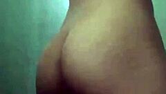 Beautiful Asian beauty indulges in solo play with a huge toy on webcam