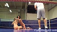 European dykes engage in solo masturbation and pussy play