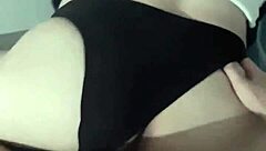 Mature teen cousin's oral skills on camera